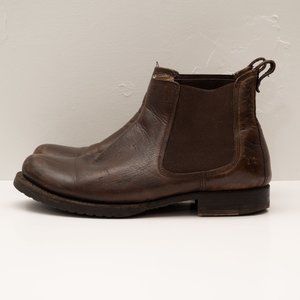 Frye brown chelsea boots 9.5 women's
